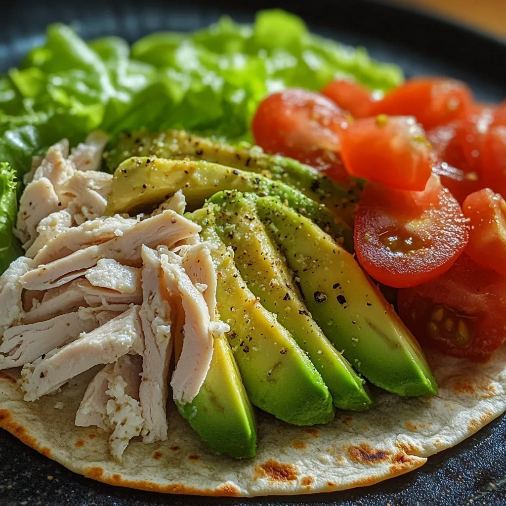 TikTok Cottage Cheese Flatbread: The High-Protein, Low-Carb Bread Alternative Everyone’s Talking About 10 Folded TikTok cottage cheese flatbread sandwich with turkey, onion, and lettuce