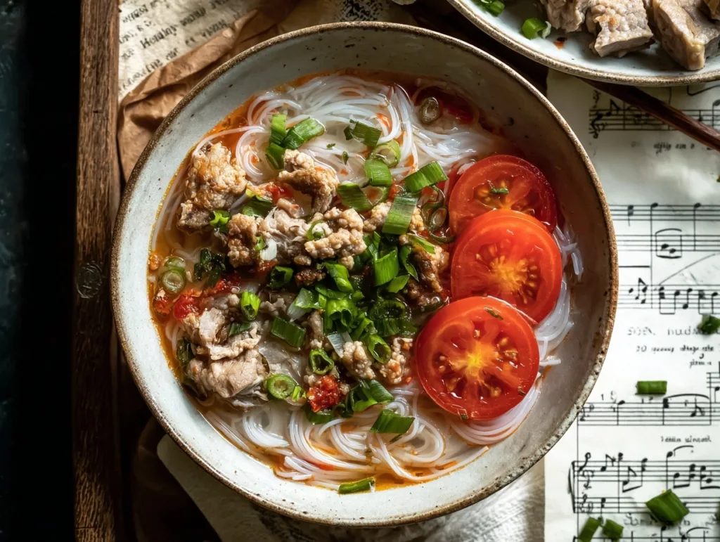 How to Cook Vermicelli Noodles for Rice Paper Rolls 9 Vietnamese noodle soup with vermicelli, tomato, and pork