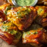 Creamy Peruvian Chicken (Aji Verde) – Easy, Protein-Packed Dinner You’ll Crave 8 Roasted Peruvian chicken with green aji verde sauce close-up