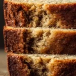 Healthy Flourless Banana Bread – No Flour, No Fuss, All Flavor 12 Close-up of moist healthy flourless banana bread slices