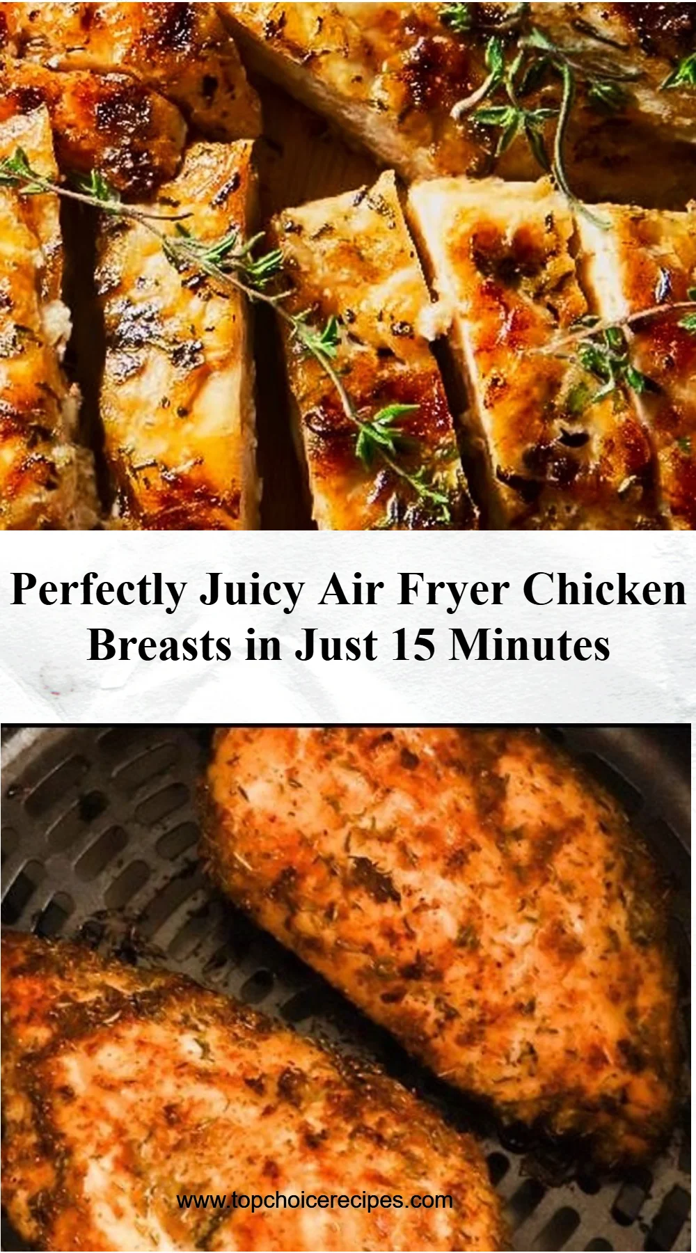Air Fryer Chicken Breasts