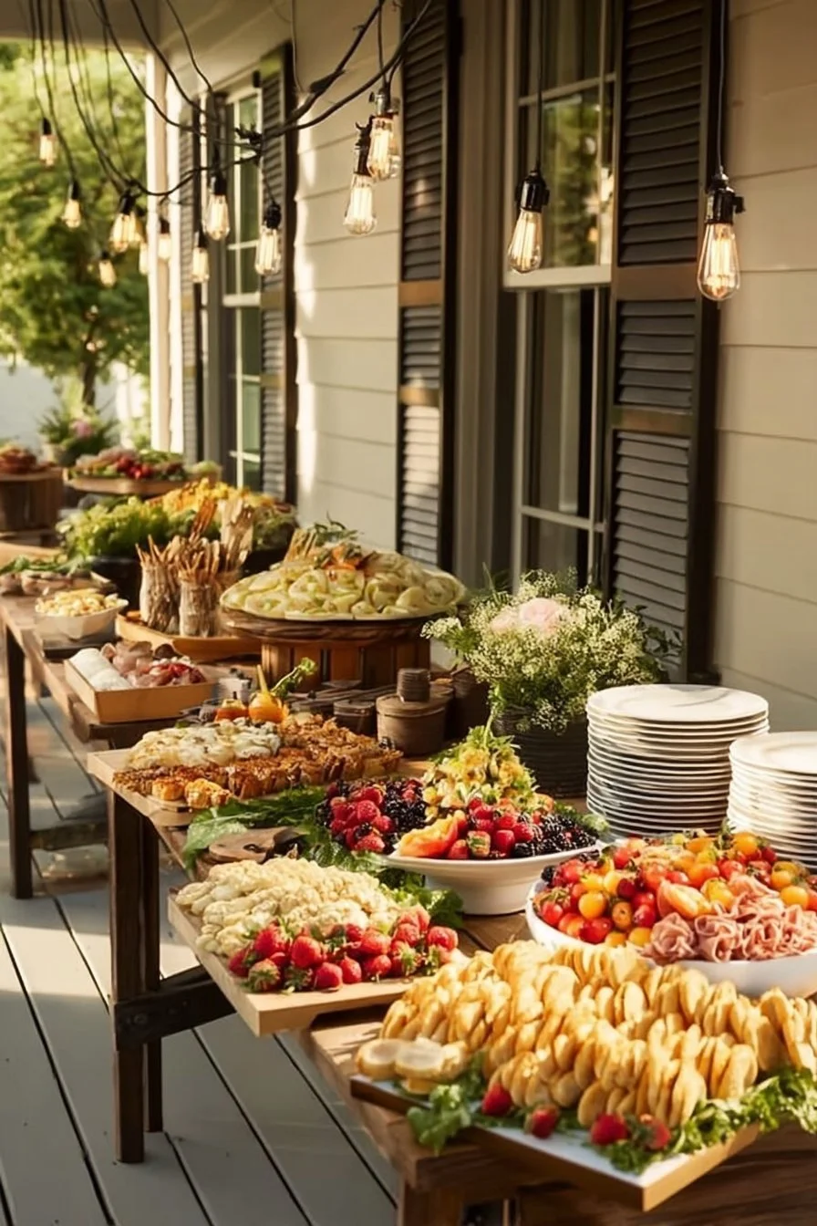 Appetizer Table Display Ideas