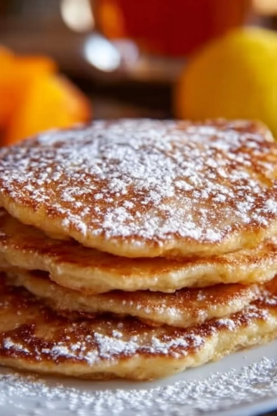 Apple Yogurt Pancakes