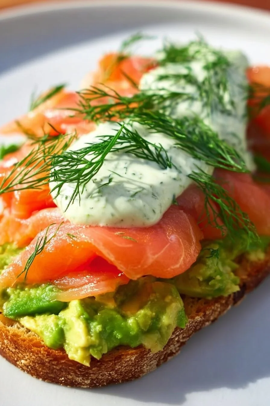 Avocado Toast with Smoked Salmon