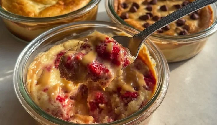 Baked Protein Pancake Bowls