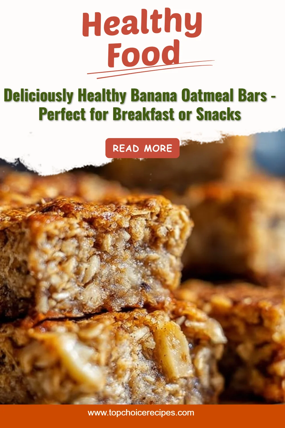 Banana Oatmeal Bars