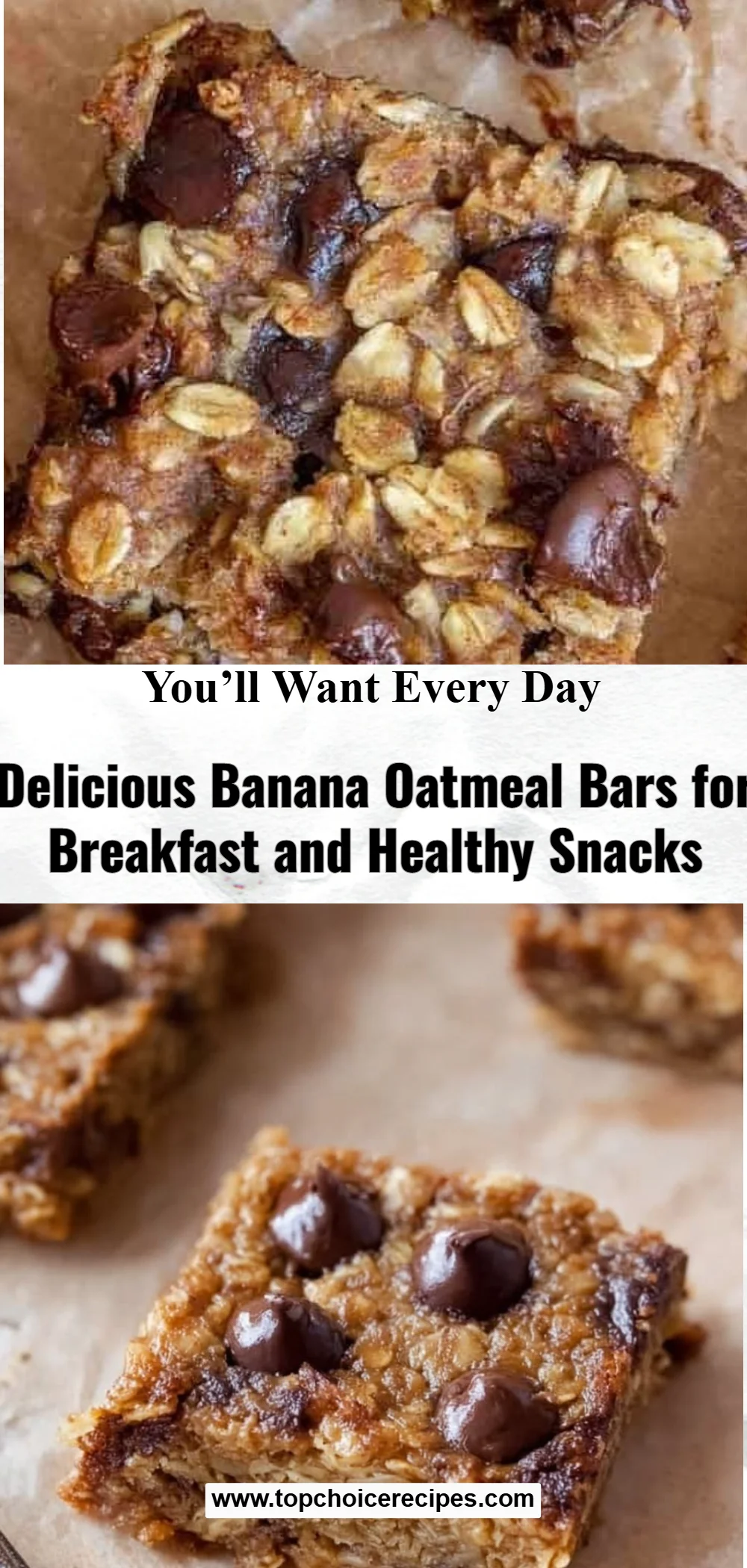 Banana Oatmeal Bars