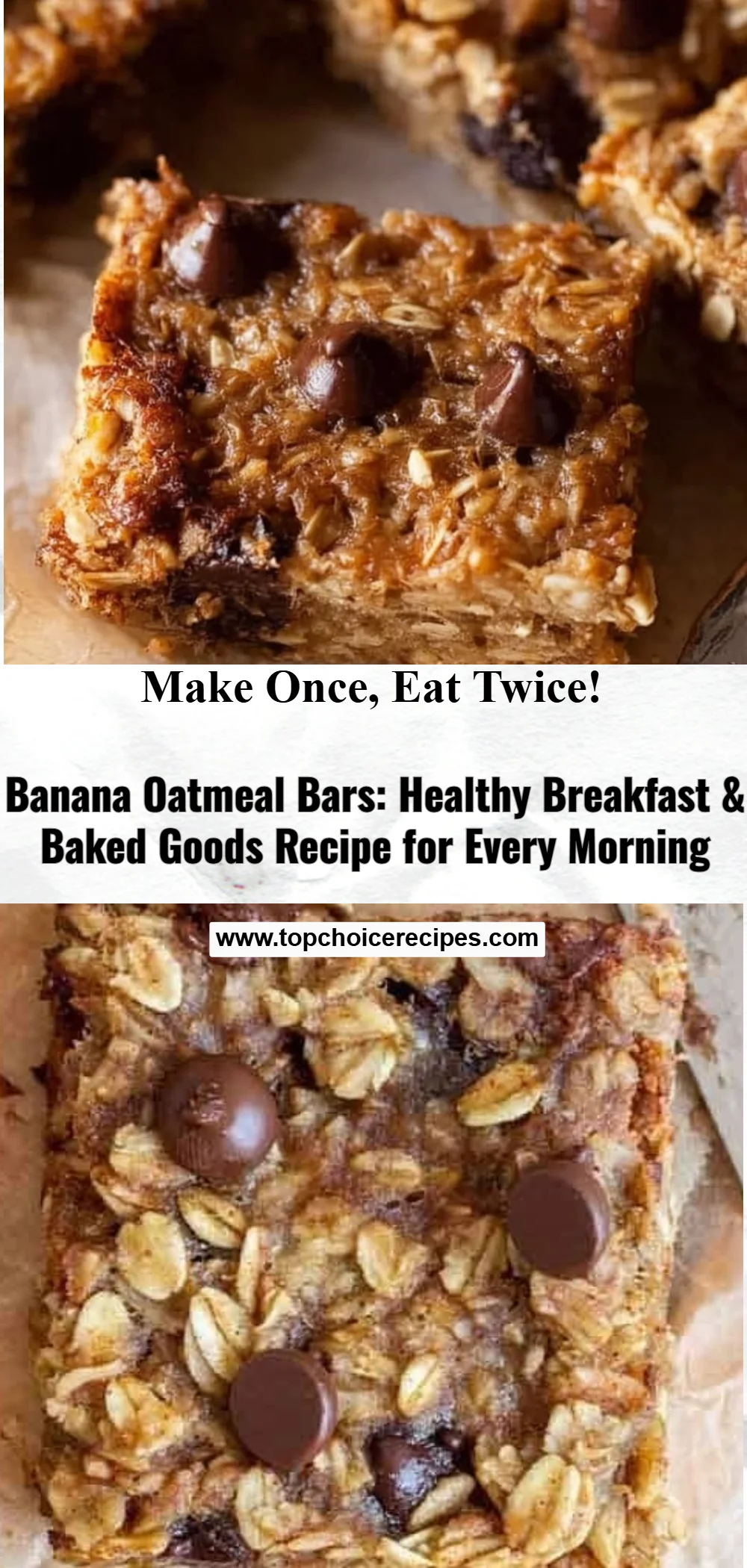 Banana Oatmeal Bars