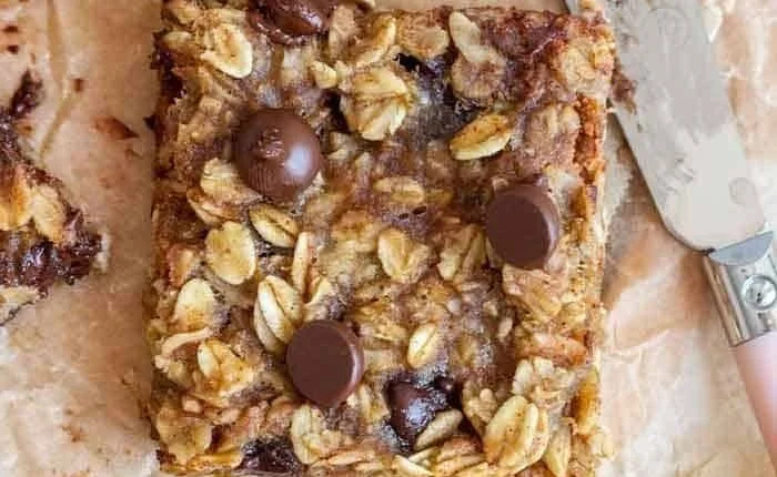 Banana Oatmeal Bars