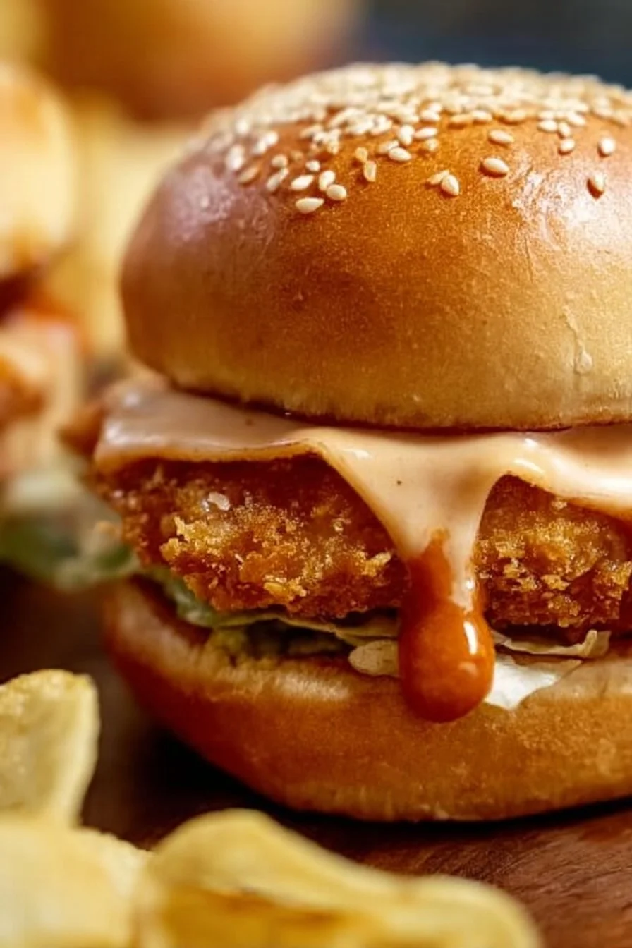 Bang Bang Chicken Sliders