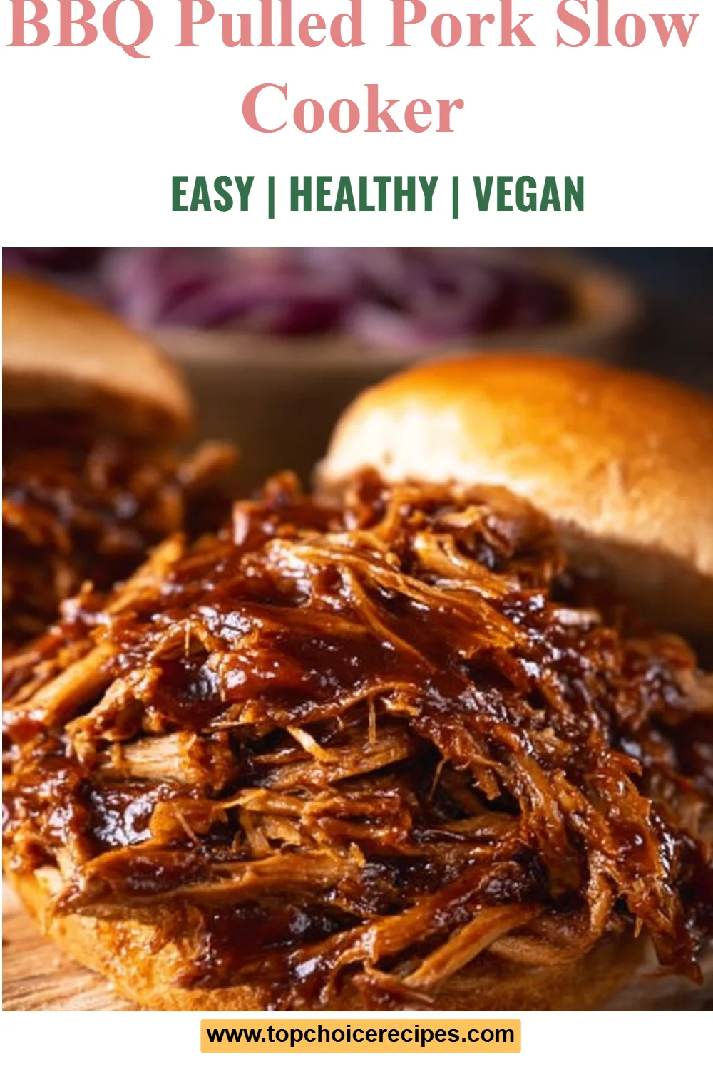 BBQ Pulled Pork Slow Cooker 6 BBQ Pulled Pork Slow Cooker