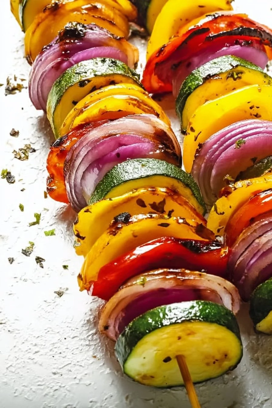 Flavorful Grilled Veggie Skewers