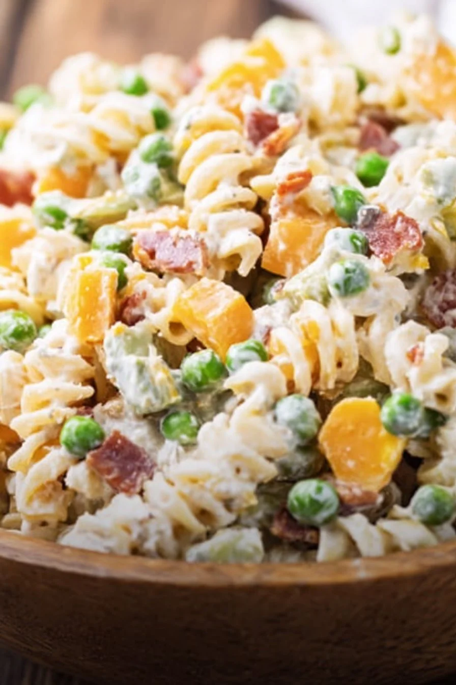 Creamy Bacon Ranch Pasta Salad