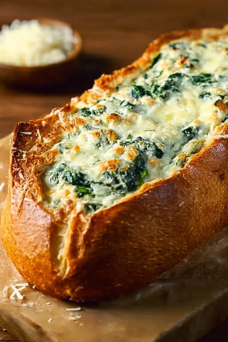 Best 10 Easy Party Appetizer Recipes For Your Next Gathering 5 Spinach and Artichoke Stuffed Bread