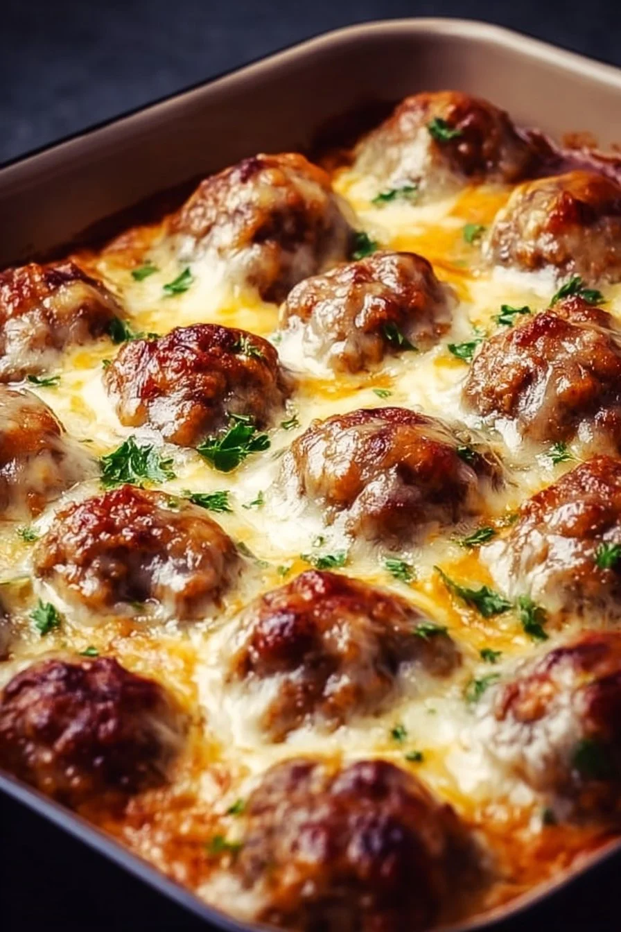 Best 10 Easy Party Appetizer Recipes For Your Next Gathering 9 Dump-and-Bake Meatball Casserole