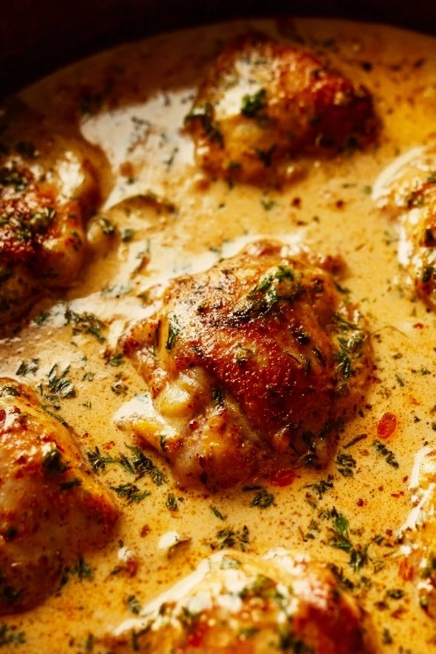 Best 18 Chicken Recipes for Quick and Delicious Meals 5 Creamy Oven Baked Chicken Thighs