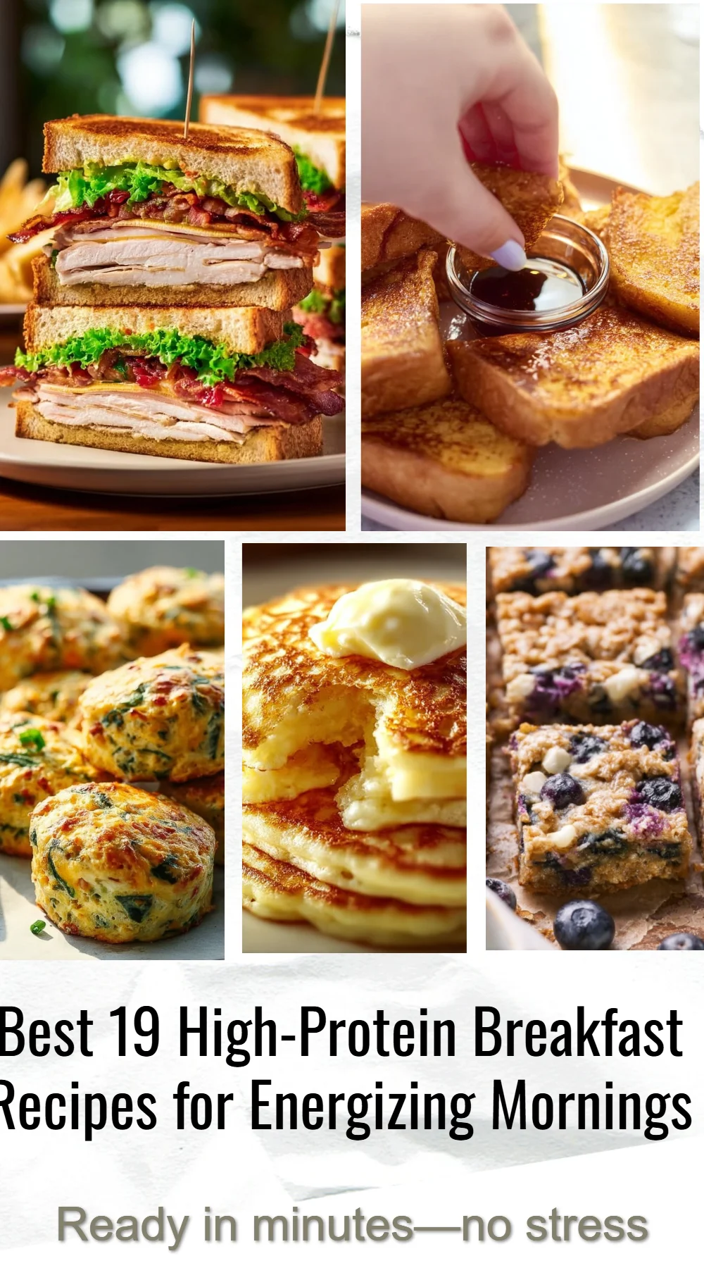 Healthy high-protein breakfast recipes for energizing your mornings.