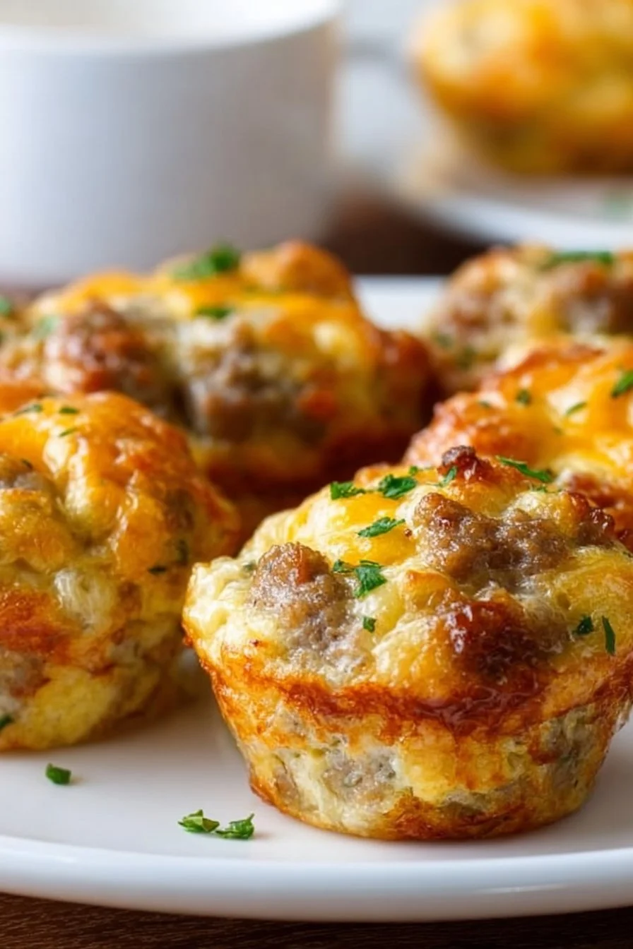 Savory Sausage Egg Bites