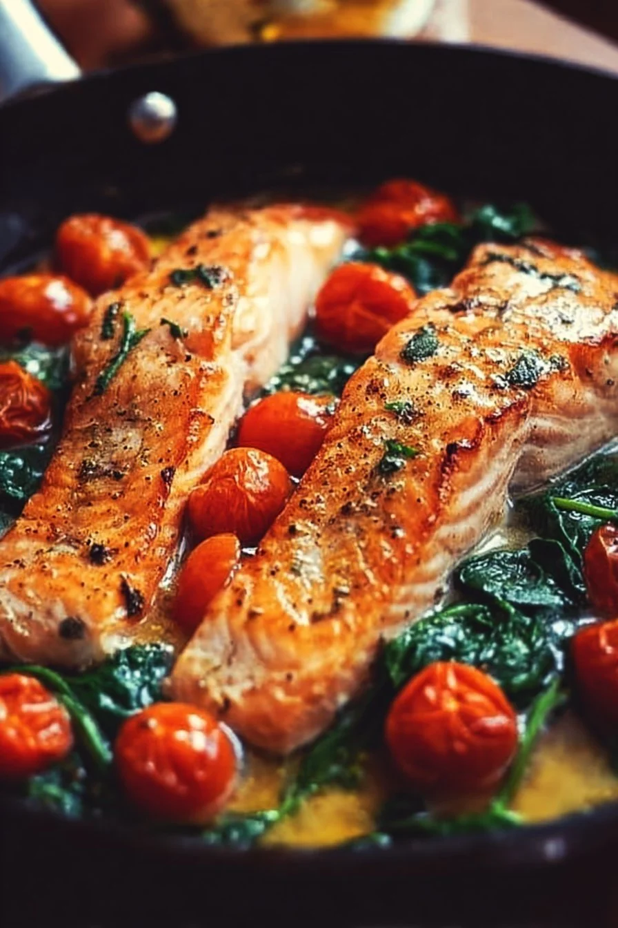 Tuscan Garlic Butter Salmon