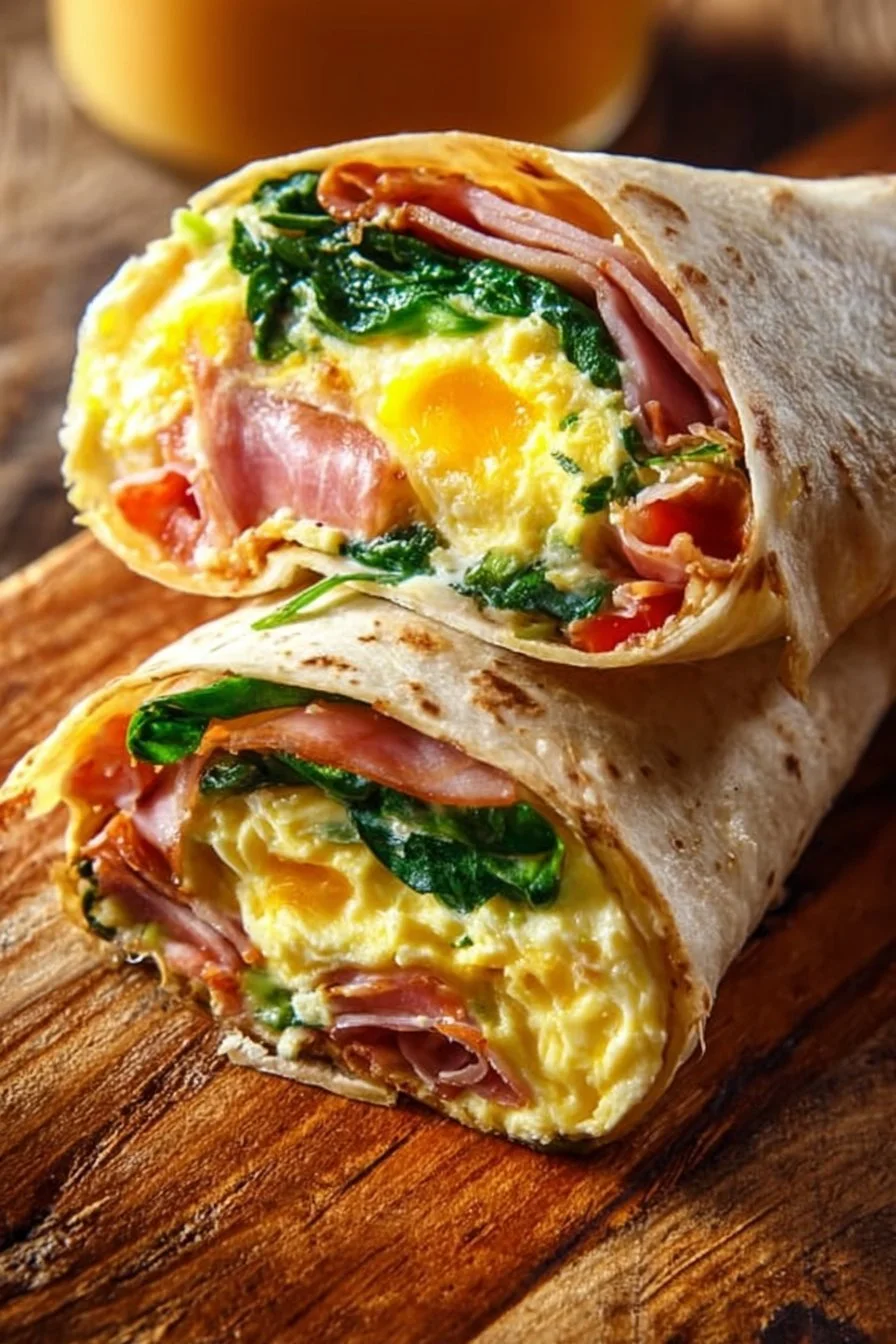 Best 22 High-Protein Breakfast Recipes for a Healthy Start 16 Grab-and-Go Protein Breakfast Wrap