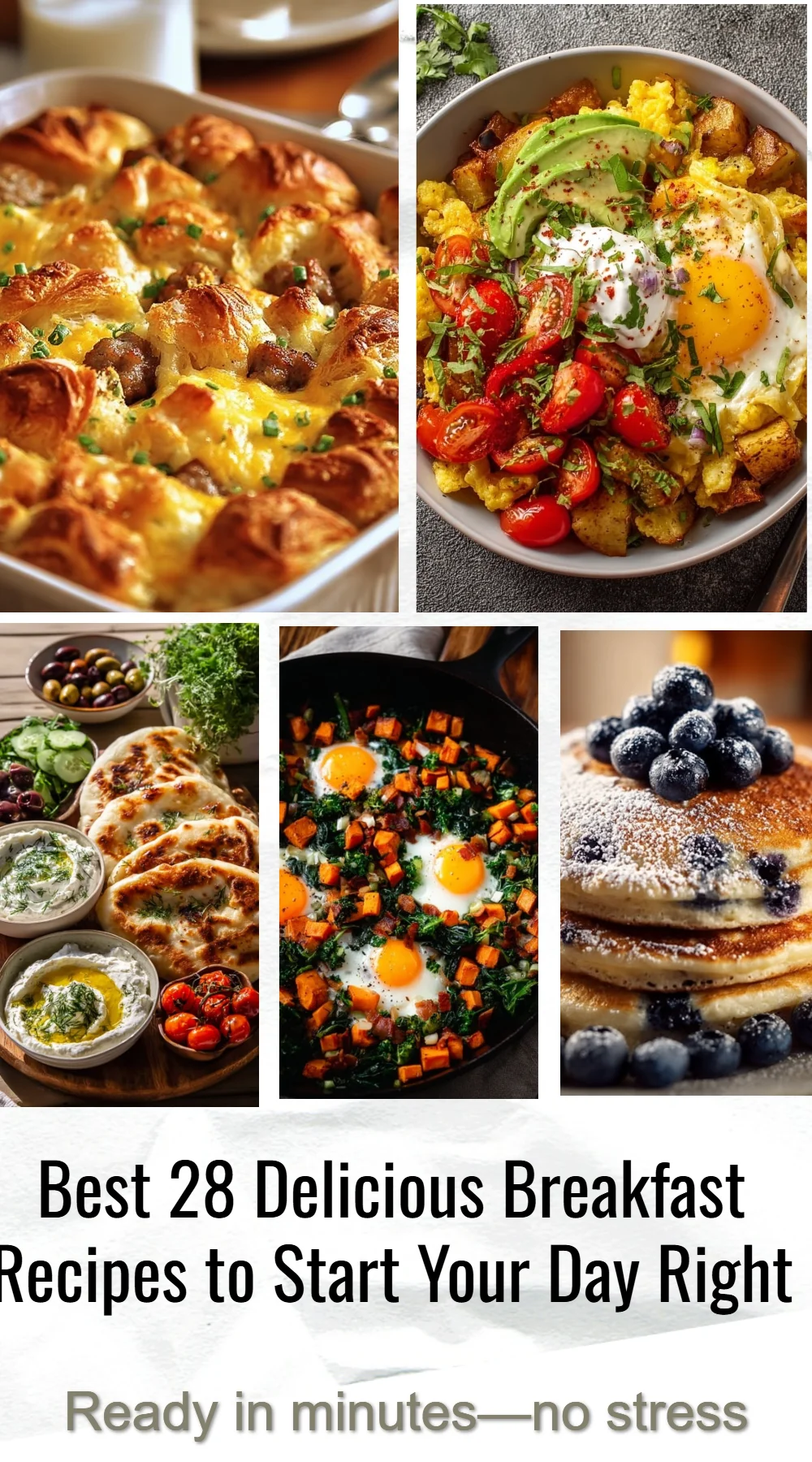 Delicious and healthy breakfast recipes to start your day right