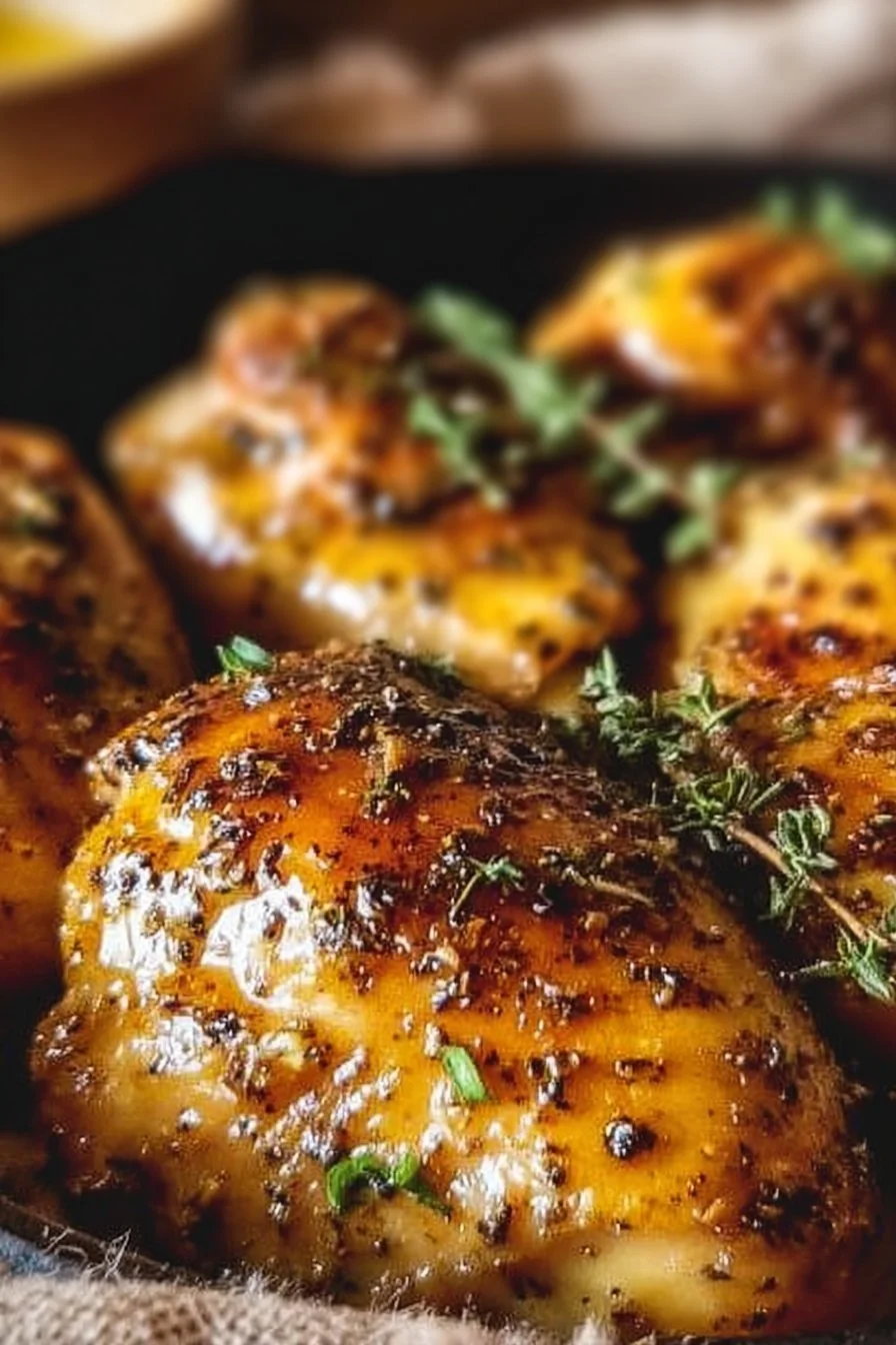 Easy Baked Honey Dijon Chicken