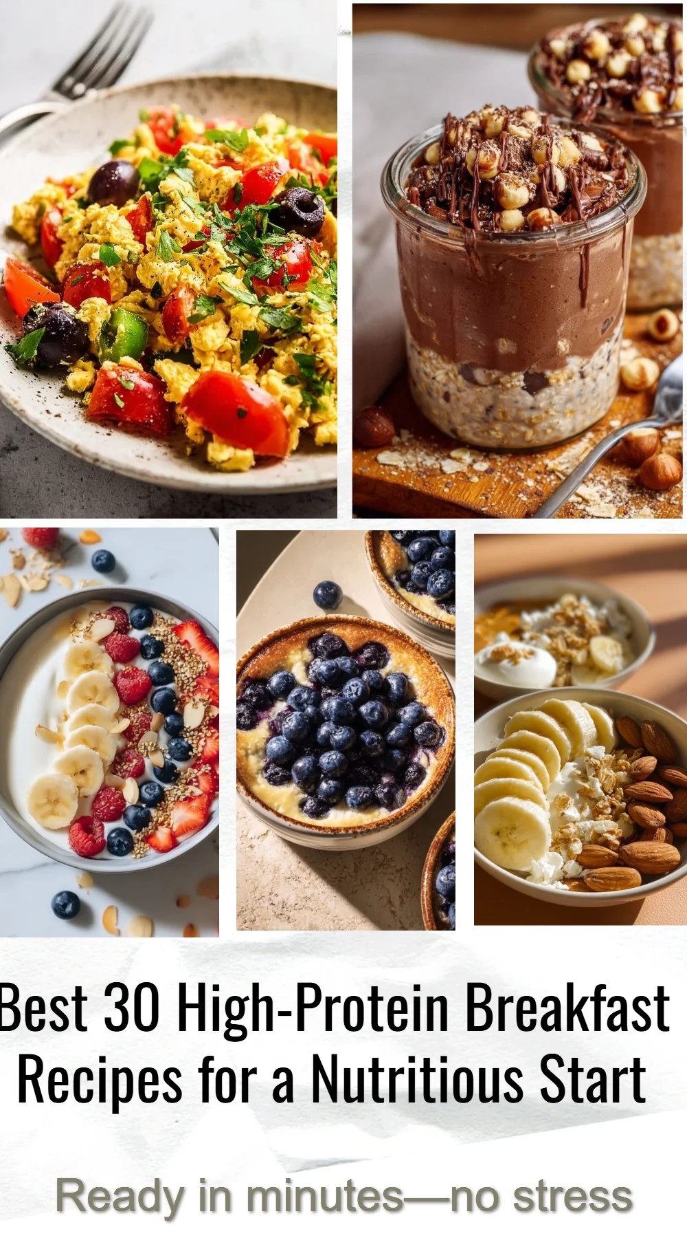 High-protein breakfast recipes for a nutritious start to your day