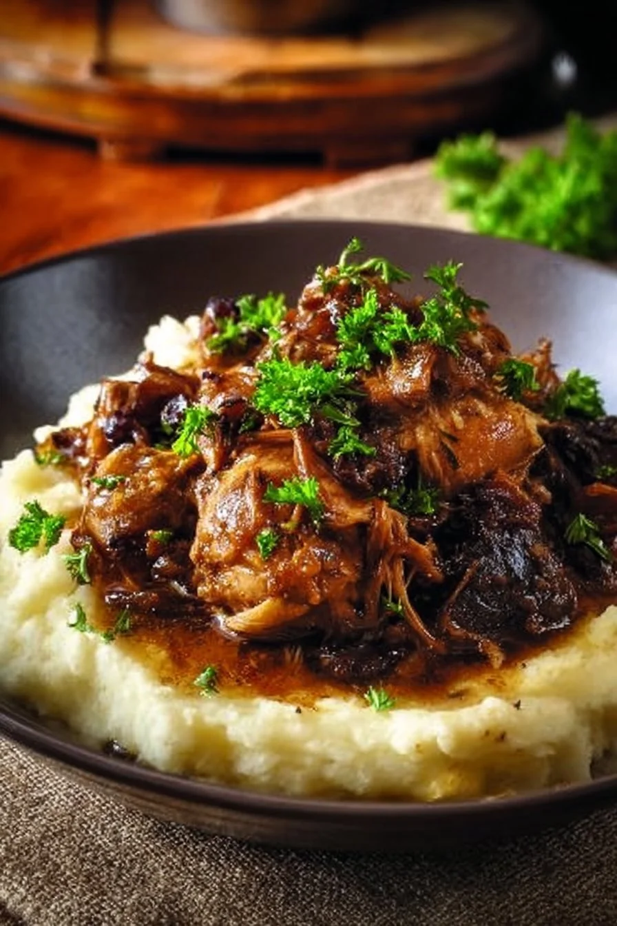 Savory Slow-Cooked Crockpot Chicken