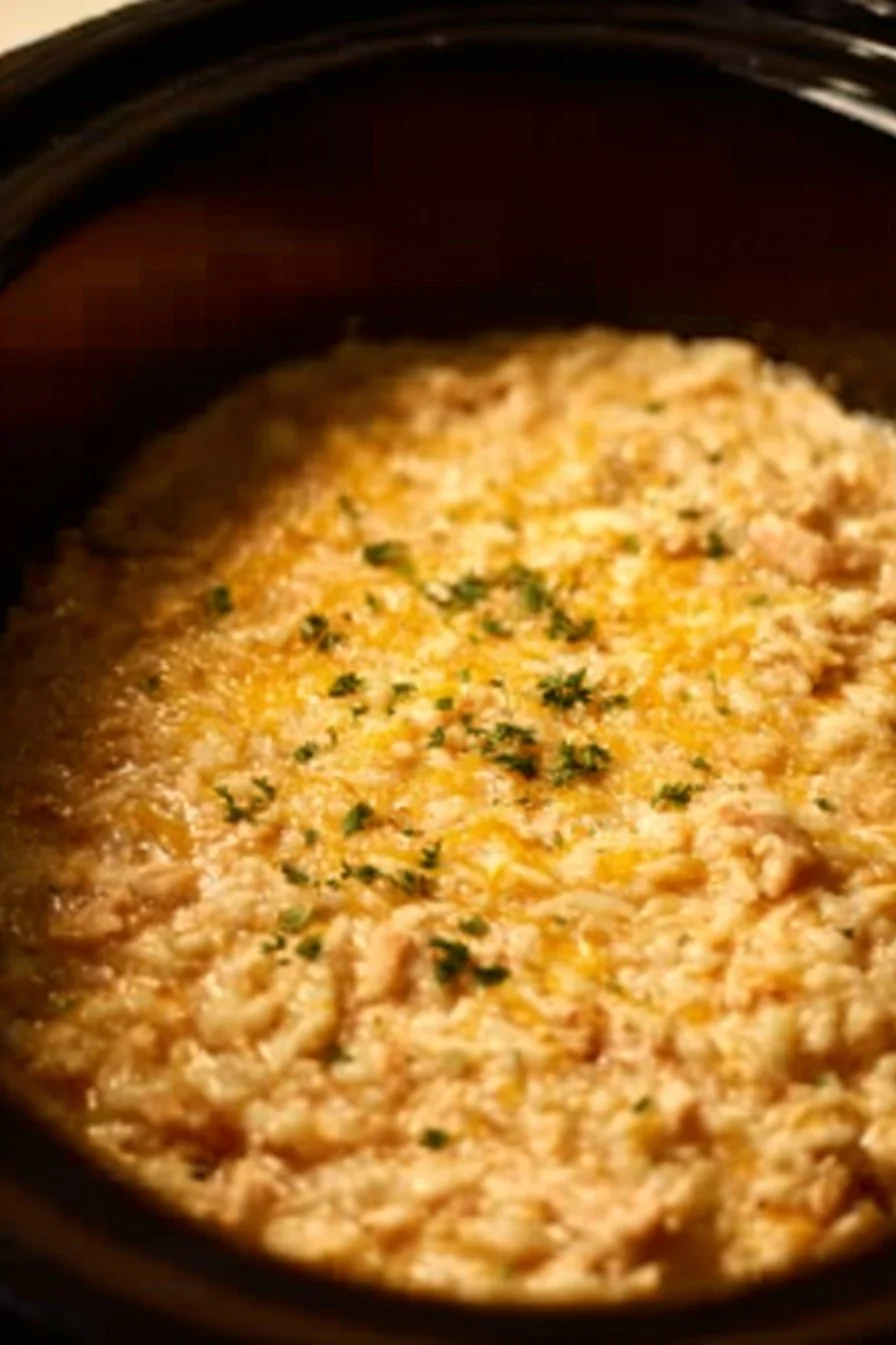 Crock Pot Chicken and Rice