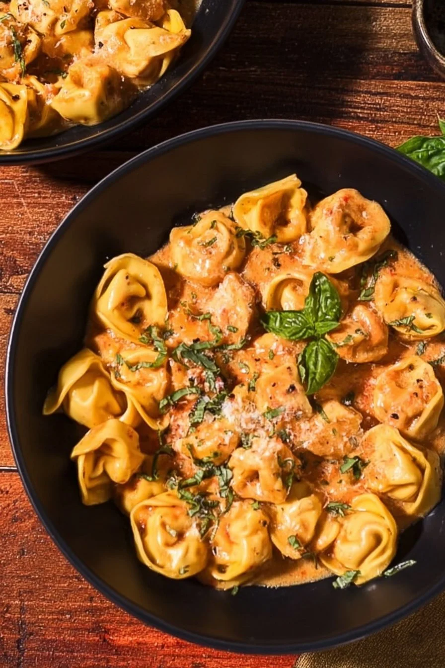 CrockPot Chicken Tortellini