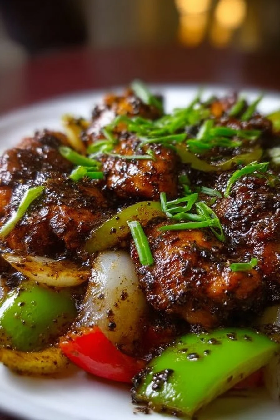 Black Pepper Chicken 7 Black Pepper Chicken