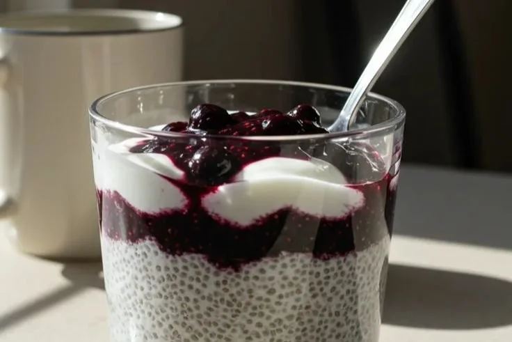 Blueberry Chia Breakfast Bowl 6 Blueberry Chia Breakfast Bowl