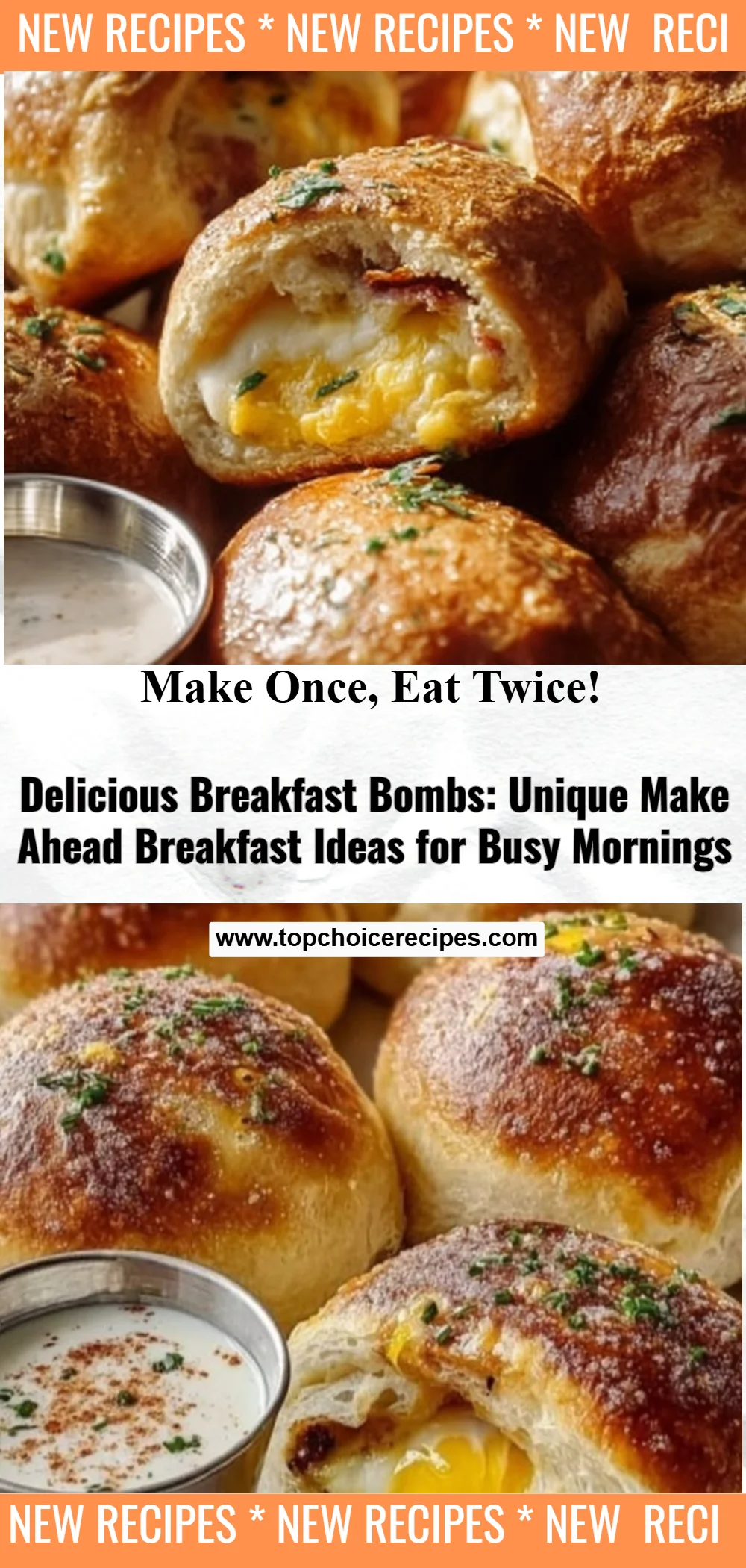 Breakfast Bombs 6 Breakfast Bombs