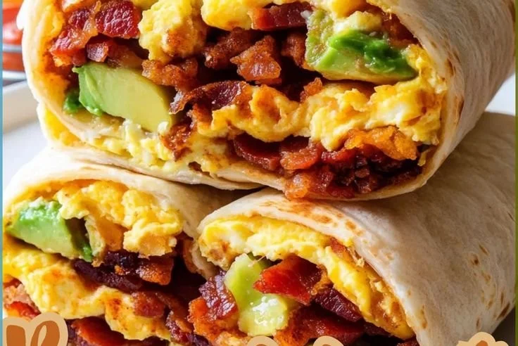 Breakfast Burritos 5 Breakfast Burritos