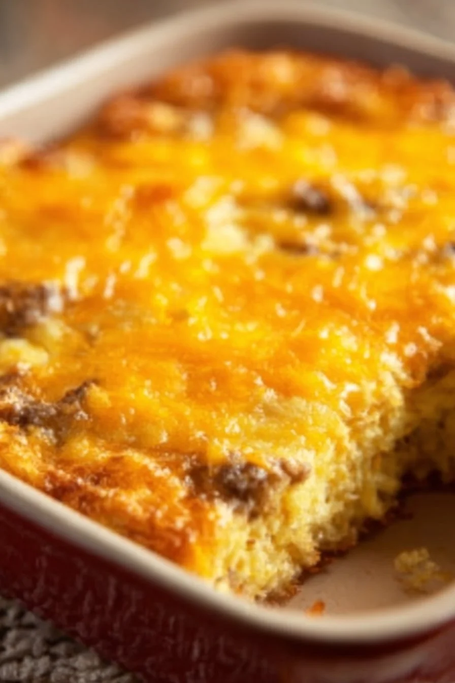 Breakfast Casserole 5 Delicious homemade breakfast casserole with eggs, cheese, and vegetables