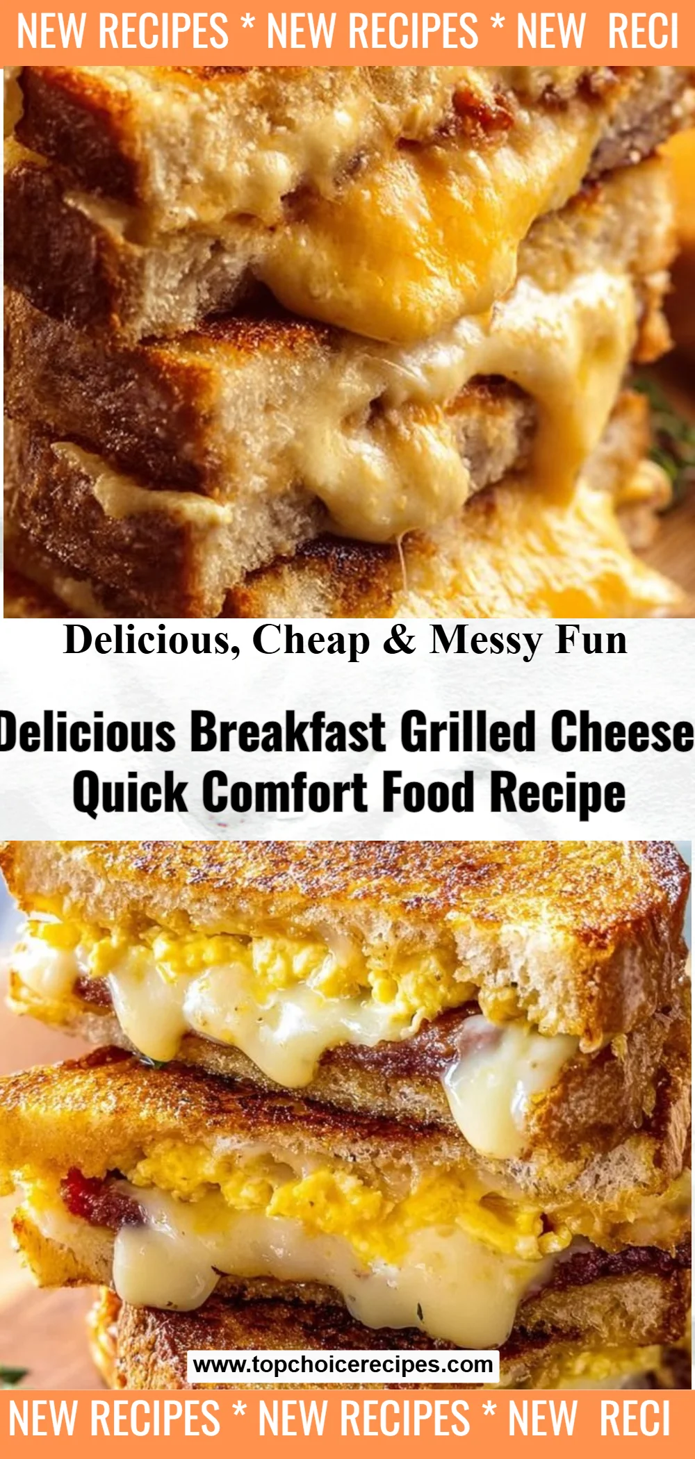 Breakfast Grilled Cheese