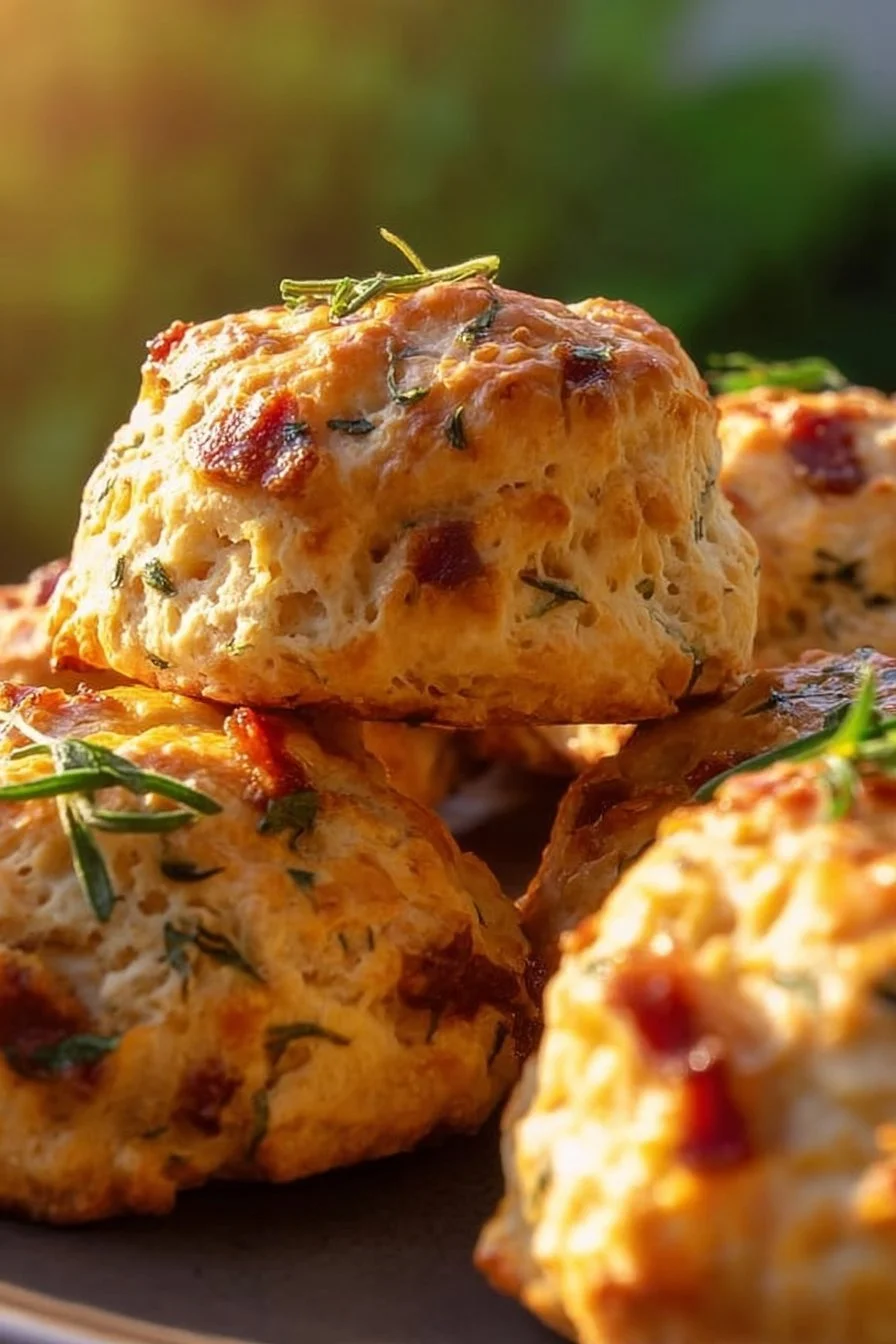 Delicious breakfast protein biscuits rich in nutrients and flavor