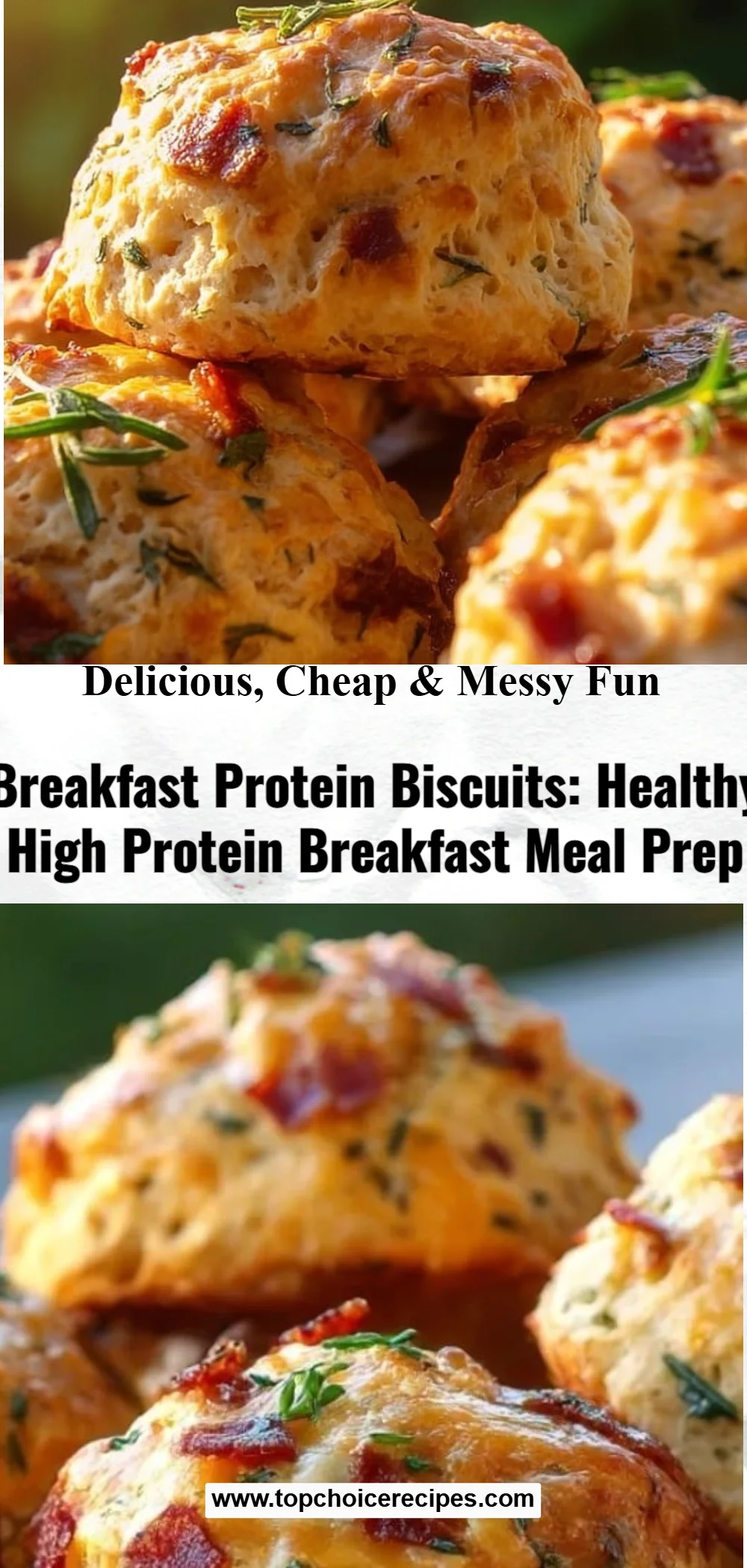 Breakfast Protein Biscuits