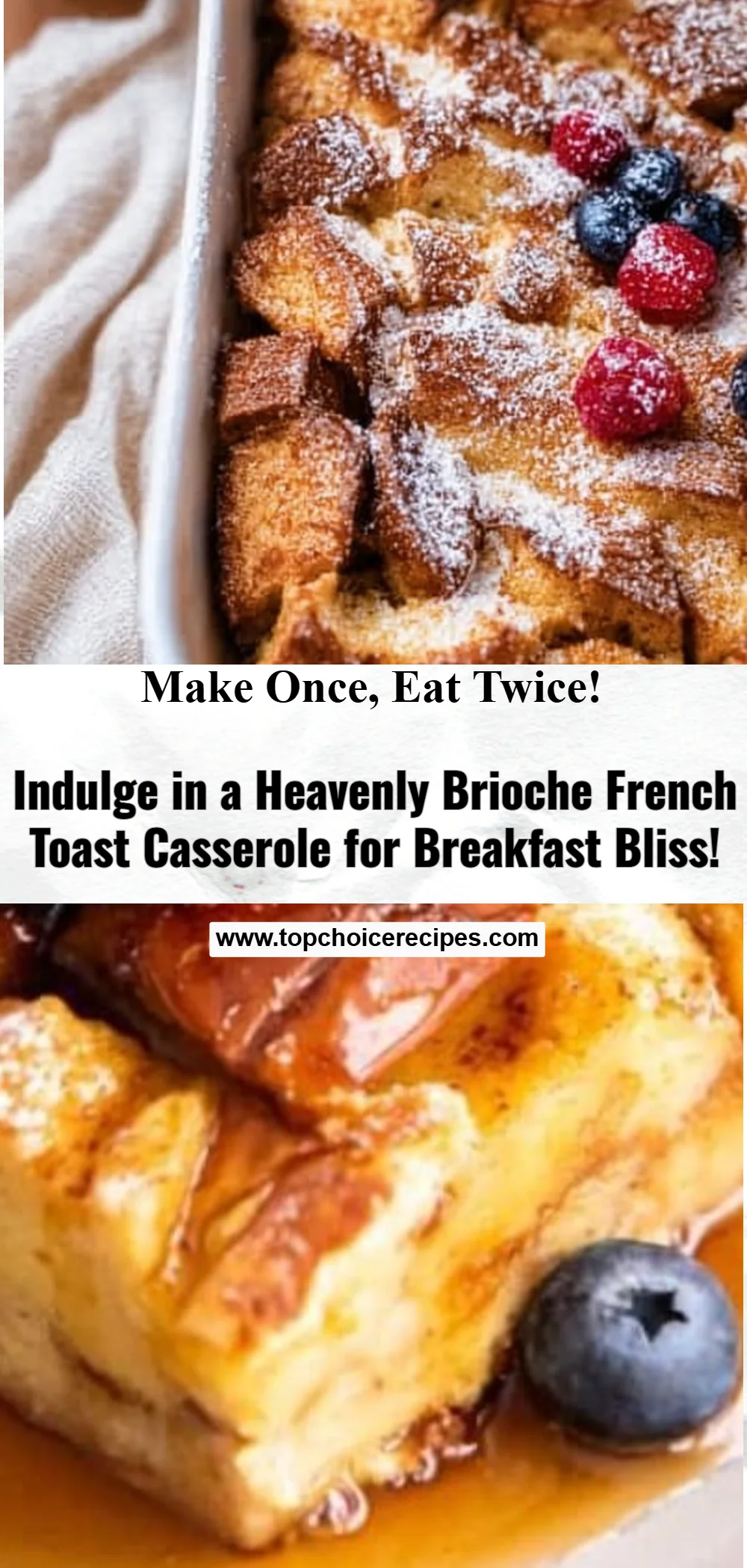 Brioche French Toast Casserole 5 Brioche French Toast Casserole