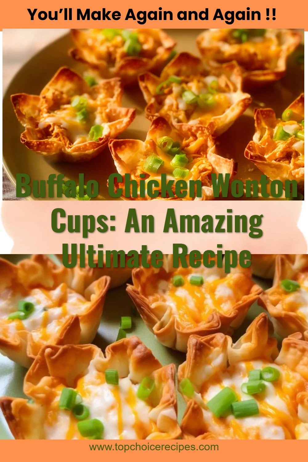 Buffalo Chicken Wonton Cups: An Amazing Ultimate Recipe 6 Buffalo Chicken Wonton Cups: An Amazing Ultimate Recipe