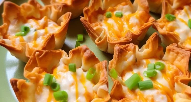 Buffalo Chicken Wonton Cups: An Amazing Ultimate Recipe 7 Buffalo Chicken Wonton Cups: An Amazing Ultimate Recipe
