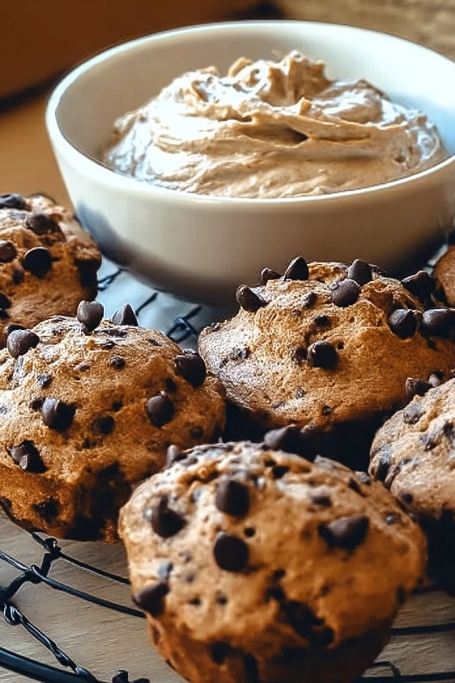 Freshly baked cappuccino muffins with a rich coffee flavor