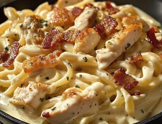 Chicken Bacon Ranch Pasta 5 Chicken Bacon Ranch Pasta
