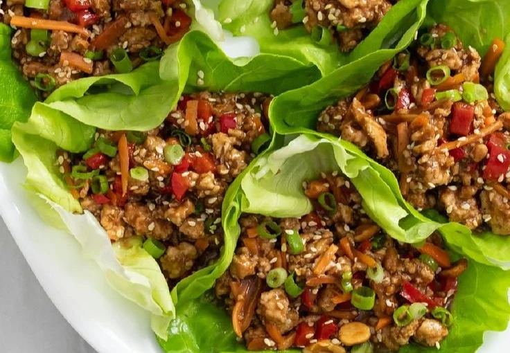 Chicken Lettuce Wraps 7 Chicken Lettuce Wraps