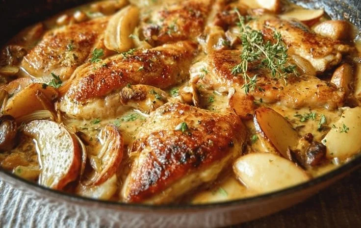 Chicken Normandy 5 Chicken Normandy