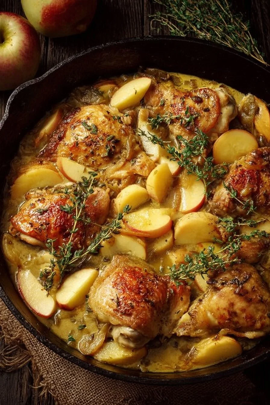 Chicken Normandy 6 Chicken Normandy