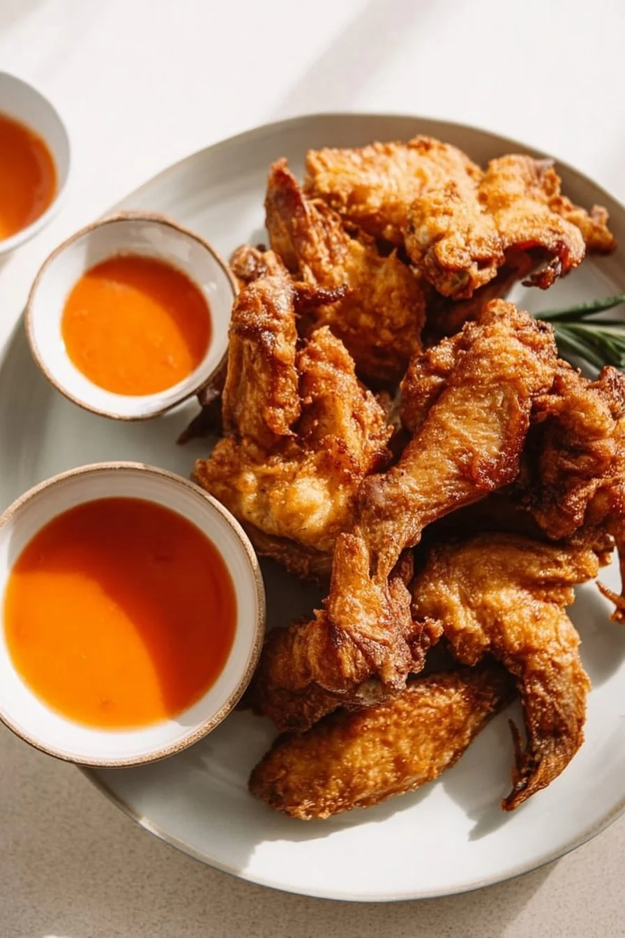 Chinese-Style Fried Chicken Wings 8 Chinese-Style Fried Chicken Wings