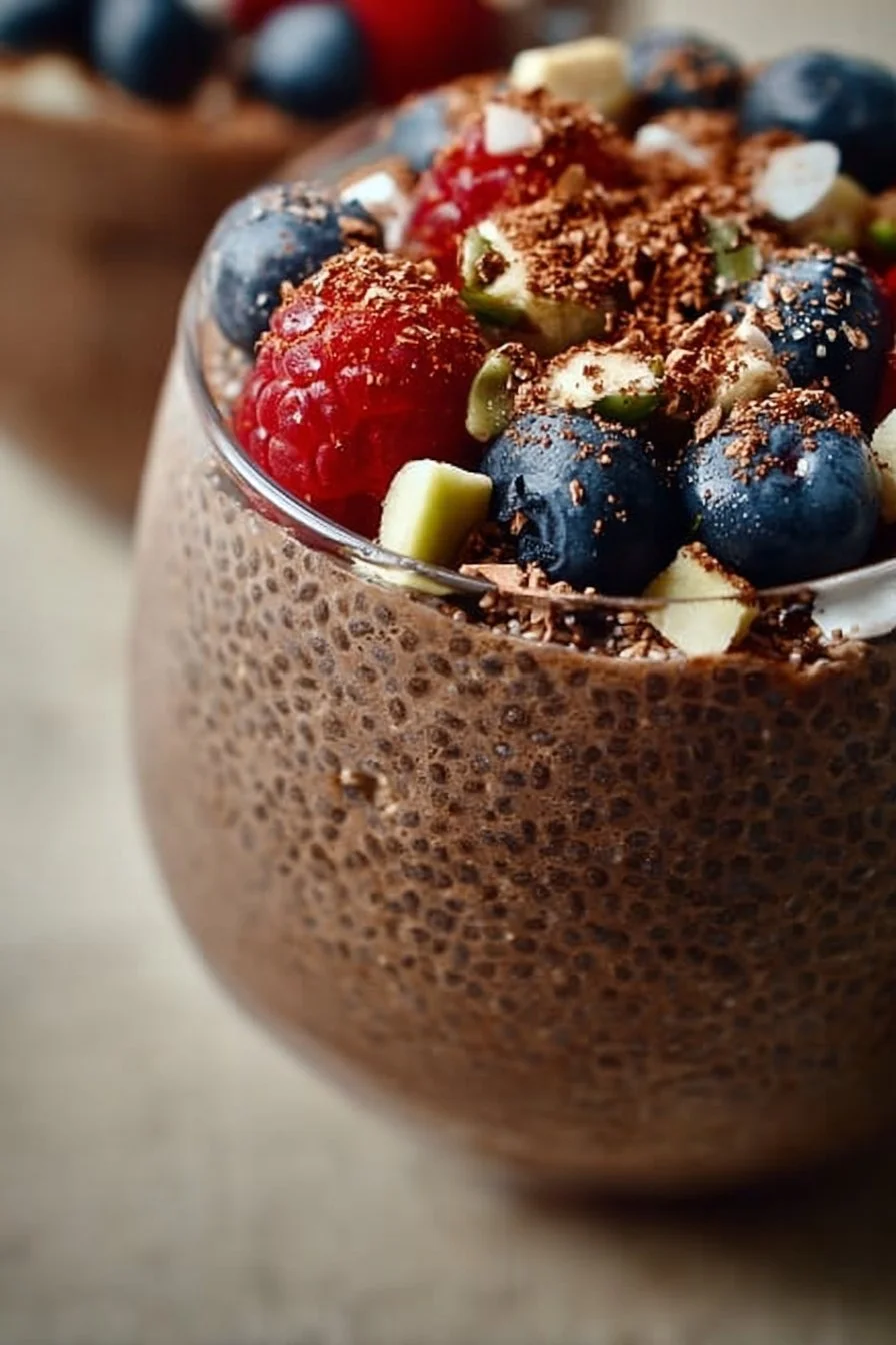 Chocolate Chia Seed Pudding 6 Chocolate Chia Seed Pudding