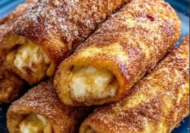 Cinnamon Sugar French Toast Roll-Ups