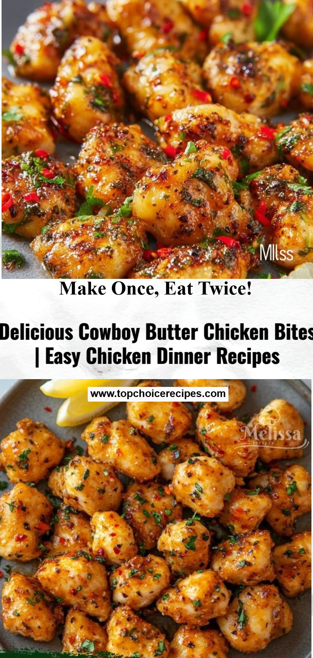 Cowboy Butter Chicken Bites 6 Cowboy Butter Chicken Bites